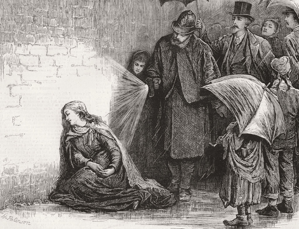 PORTRAITS. Innocent. Tale of life 1873 old antique vintage print picture